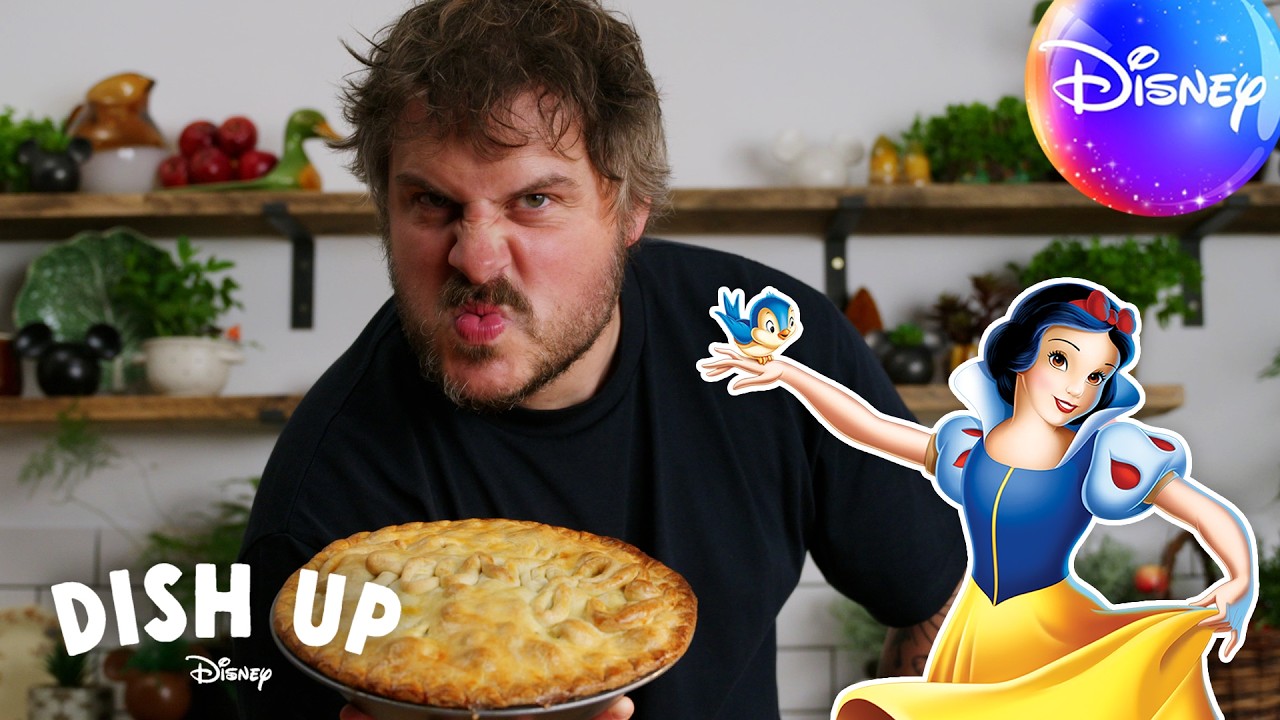 Snow White and the Seven Dwarfs — Baking Snow White’s Gooseberry Pie | Dish Up Disney