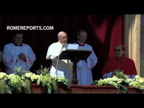 Bendición Urbi et Orbi del Papa