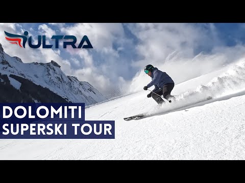 DOLOMITI SUPERSKI TOUR 2023 ep. 9 - Pista Burz, ad Arabba - Icarus ULTRA