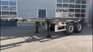 Semirimorchio portacontainer Van Hool 3-ASSIGE OPLEGGER in vendita - Immagine 4 | Autoline IT Semirimorchio portacontainer Van Hool 3-ASSIGE OPLEGGER | Immagine 4 - Autoline