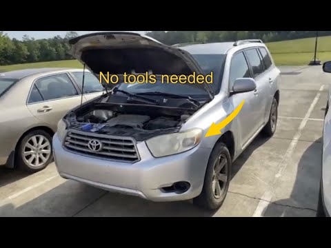 2008-2010 Toyota Highlander headlight bulb