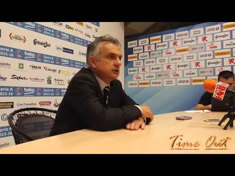 Valli commenta commosso la retrocessione della Virtus