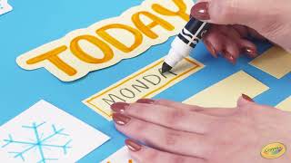 Crayola DIY Weather Chart