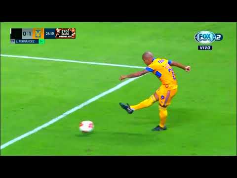 Gol de L. Fernández | Monterrey 0 - 1 Tigres | Liga MX - Guardianes 2020 - Jornada 12 | LIGA BBVA MX