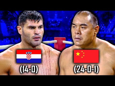 HEAVYWEIGHT BRAWL! Filip Hrgovic (Croatia) vs Zhilei Zhang (China) | Full Fight Highlights