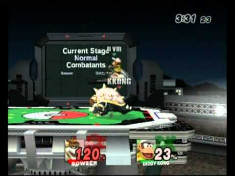 BotIE2 - King Kong (Bowser) vs Nvm (Diddy) 1
