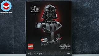 LEGO Star Wars 75439 Darth Vader Bust - LEGO Speed Build Review