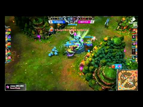 KT Insec pulling an Insec Lee Sin kick + next level chain CC