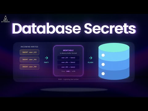 How Databases Actually Store Your Data (B-Trees vs LSM Trees Explained)