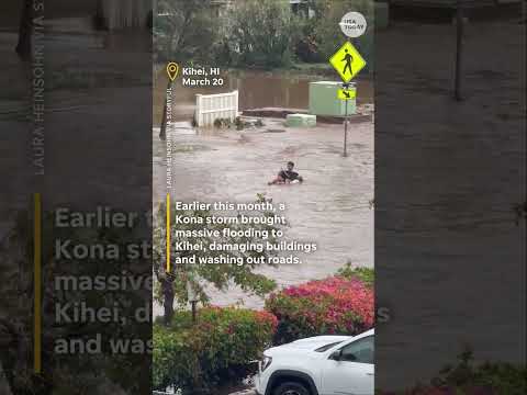 Wild scenes from Hawaii's worst flooding in 20 years