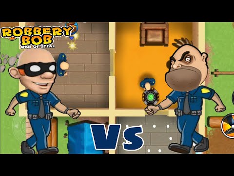 Robbery Bob : Summer Camp Bald Guard Costume - Use Tool Part 243