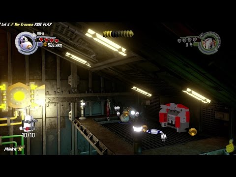 Lego Star Wars The Force Awakens: 4 / The Eravana FREE PLAY (All Minikits & Red Brick) - HTG
