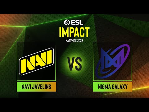 NAVI Javelins vs Nigma Galaxy | Map 1 Nuke | ESL Impact Katowice 2023
