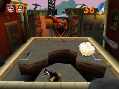 Playthrough: Donald Duck - Goin' Quackers 21 - Duckburg - Boss:The Beagle Boy