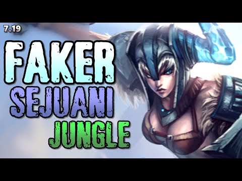 Faker (1215 LP) picks Sejuani jungle - Korean SoloQ P 7.19