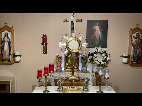 LIVE Eucharistic Adoration - Sisters of Divine Mercy