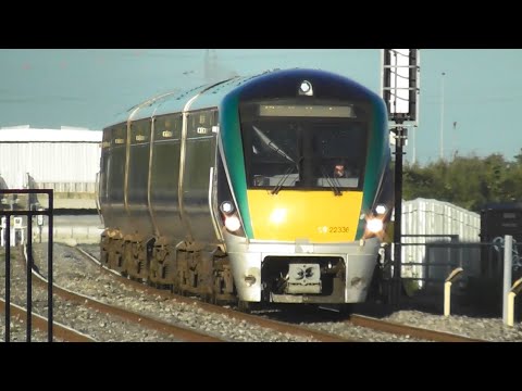 Irish Rail 22000 Class Intercity Train 22336 - Clondalkin & Fonthill Station, Dublin