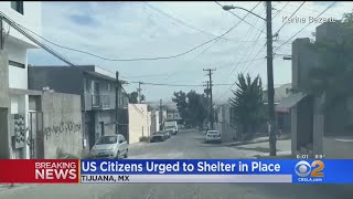 U.S. staying in Baja California urged to shelter in place due to rise in drug cartel violence