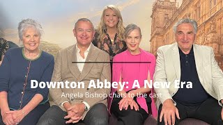 Angela Bishop interviews the cast of Downton Abbey: A New Era