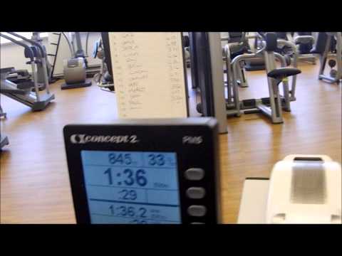 1000m Rowing Machine How fast can you do it 3 minutes 16 seconds my best so far