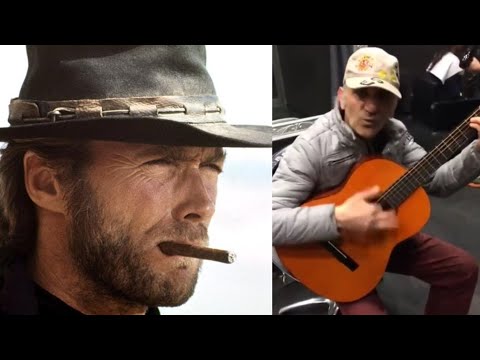 El viejo Italo Vegliante con su guitarra 😁👍