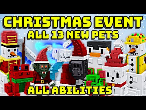 ❄️ FROST DRAGON, KRAMPUS, AND MORE PETS + ALL ABILTIES ON CHRISTMAS UPDATE IN GROW A GARDEN