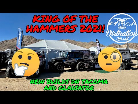 Kicking off King of the Hammers 2021 with new builds on our Gladiator and Tacoma!