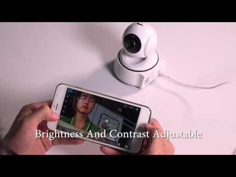 Wanscam HD 720P NightVision Internet Surveillance Camera With Phone Remote Baby Monitoring Support