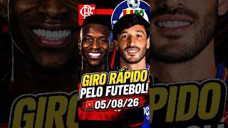 NOTÍCIAS DO FUTEBOL 05/08 #girorapidopelofutebol #mercadodabola #noticiasdofutebol #viral #futebol