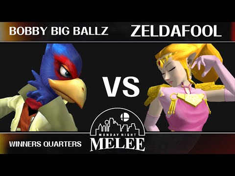 MNM 355 - Winners Quarters - bobby big ballz (Falco) VS ZeldaFool (Zelda) - SSBM Melee