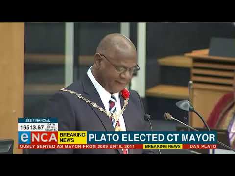 Plato elected Cape Town mayor
