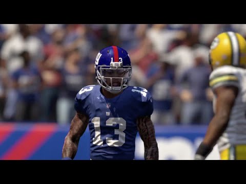 Odell Beckham Jr at QB Scores 3 TDs! Eli at WR is a BEAST! Ep.5 - Madden 16 My Career Funny Gameplay