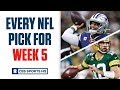 Brady Quinn and Pete Prisco make EVERY WEEK 5 NFL Pick | CBS Sports HQ