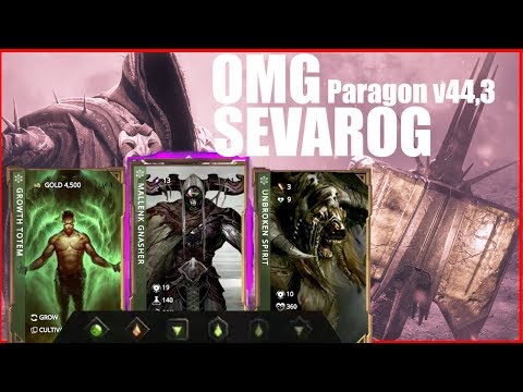 SEVAROG BEST NEW CARD Paragon v44.3 Game-play