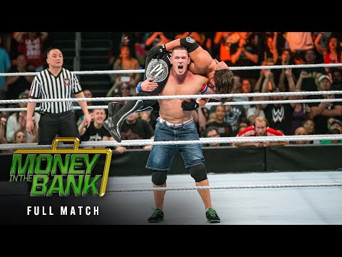 FULL MATCH: John Cena vs. AJ Styles: WWE Money in the Bank 2016