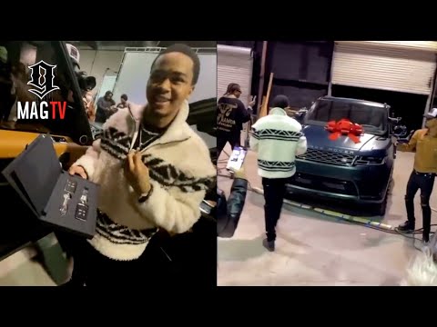 Gunna Gifts Childhood Friend Nechie A New Range Rover! 🚛
