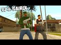 CJ Sairul Lindungi Grove Street NAMATIN GTA San Andreas 2 PLAYER 3