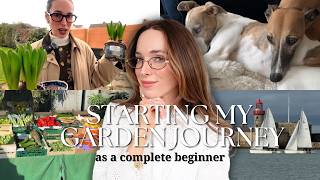 STARTING MY GARDENING JOURNEY AS A COMPLETE BEGINNER | Creating my dream cottage garden from scratch