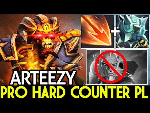ARTEEZY [Clinkz] Hard Counter PL with Gleipnir + Burning Barrage Dota 2