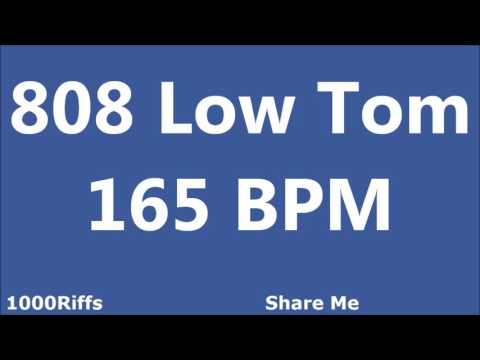 808 Low Tom Metronome : 165 BPM