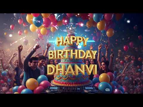 Happy Birthday Dhanvi | New Birthday Song | Special Birthday Song | Celebration Birthday Song