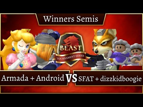 BEAST 7 - Armada + Android Vs. SFAT + Dizzkidboogie - Winners Semis - Doubles