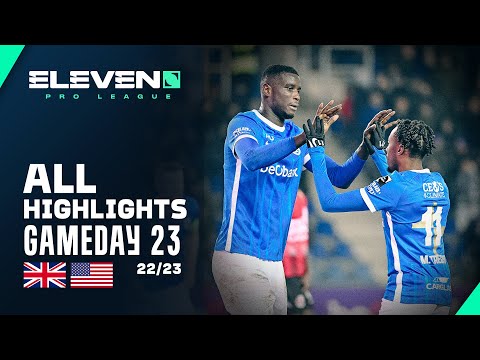 ALL HIGHLIGHTS 🤩⚽ Jupiler Pro League GAMEDAY 23