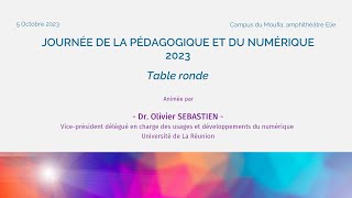 Journée de la pédagogie et du numérique - édition 2023 : 1ère table ronde
