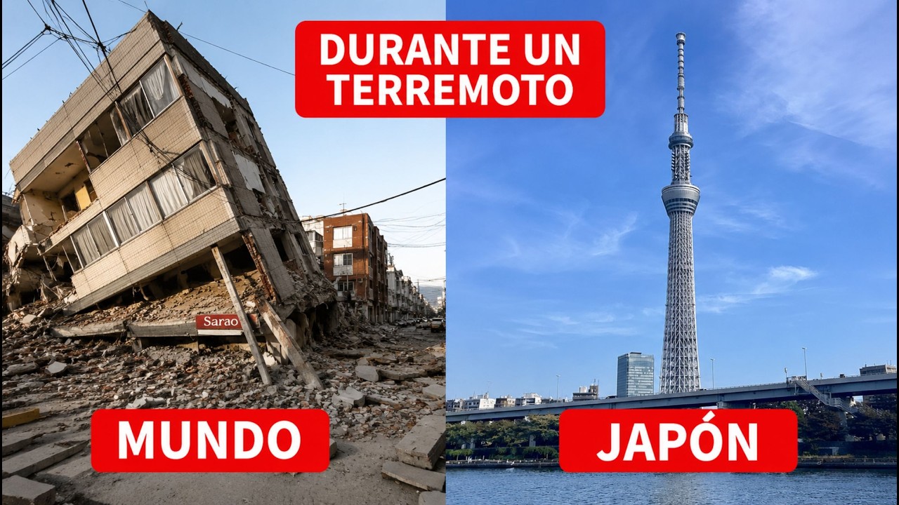 Por qué LOS JAPONES NO SALEN CORRIENDO en UN TERREMOTO? Esto le va a DOLER a LOS MEXICANOS
