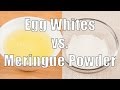 Egg Whites Vs Meringue Powder Home Cooking 101 DiTuro Productions