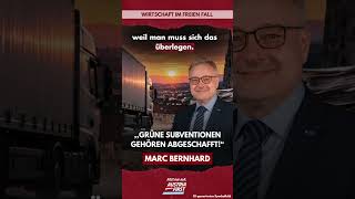 Grüne Subventionen gehören abgeschafft!