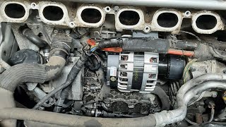 2010 Volvo v70 alternator issue, not charging