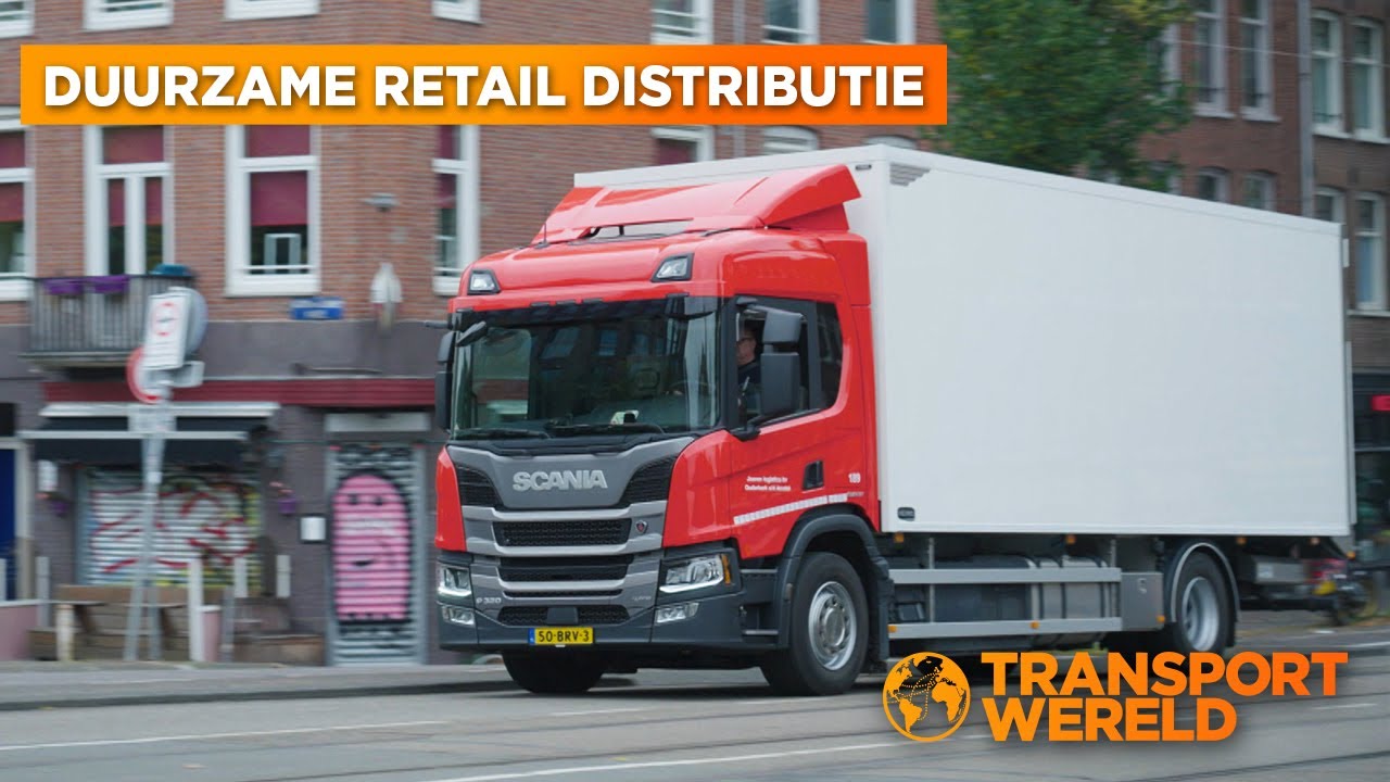 Duurzame retail distributie met een hybride Scania