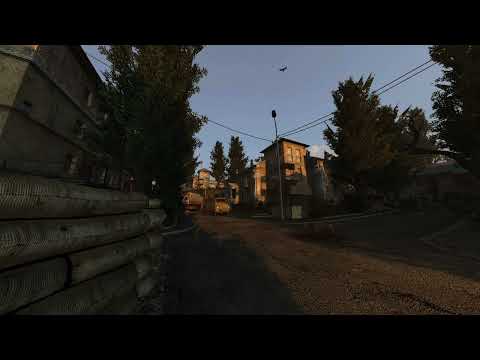 Stalker Anomaly Ambience - City at dusk - Wind sounds - Gaming ambience - For working
